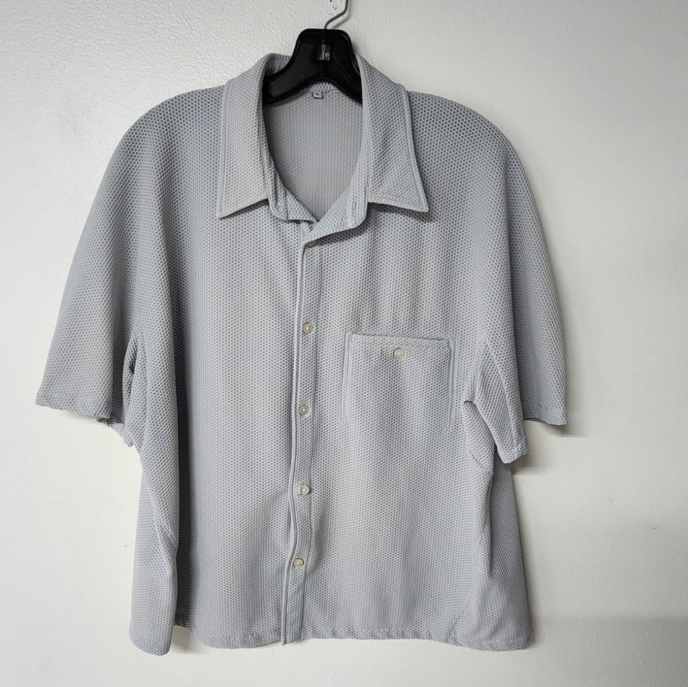 OPENING CEREMONY Short Sleeve Button-Up Shirt